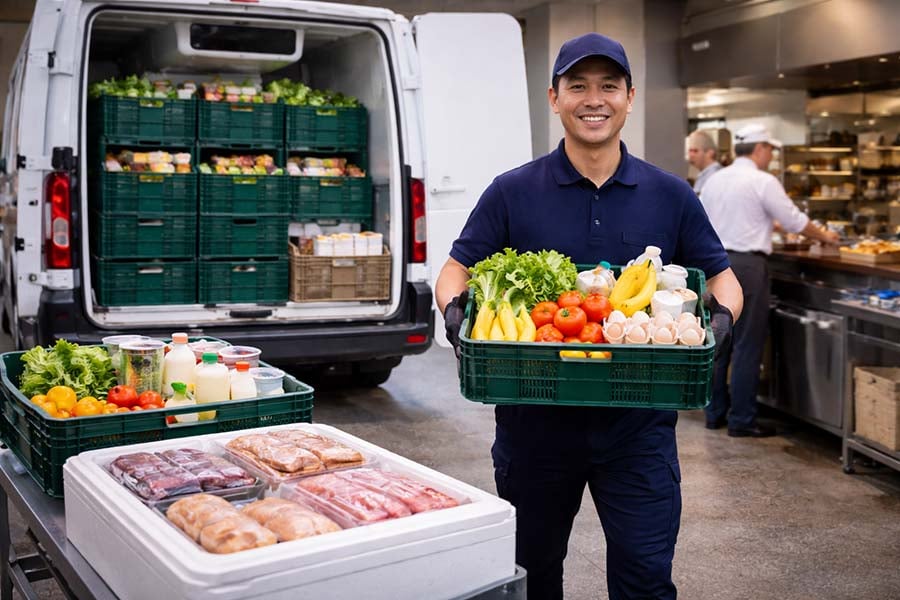 Bluerock TMS manages food service delivery with tight service windows, multi-temperature loads, route reliability, and reduced on-site delays. Bluerock TMS manages food service delivery with tight service windows, multi-temperature loads, route reliability, and reduced on-site delays.